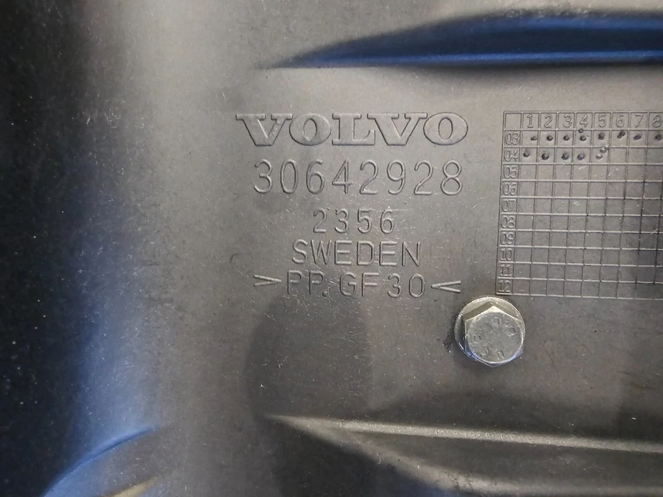 04-07 Volvo XC70 Rear Seat Bottom w/ Booster B984 Dark Brown - Imagem 2 de 4