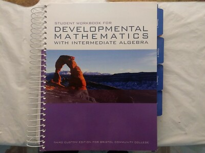 DEVELOPMENTAL MATHEMATICS WITH INTERMEDIATE ALGEBRA- THIRD By Pearson fast ship
