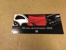 Vintage 1993 Honda Dealership Salesman Brochure