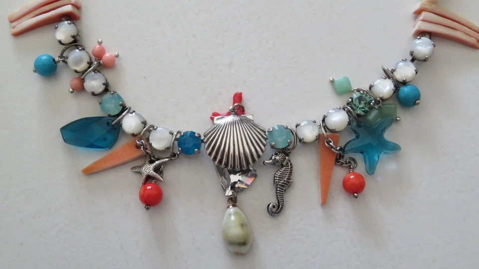 collier reminiscence thème mer - Photo 3/4