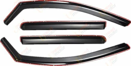 Se adapta a Toyota Highlander 2014-2019 ventilación en canal ventana viseras protector deflectores Foto 2 de 4