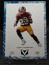 CHRIS THOMPSON 2018 VERTEX BLUE #60/99 COMMANDERS FSU SEMINOLES T#