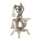 Silver Metal Diya Set of 2 with Happy Birthday Wishes