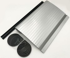 PORTA A RULLO TAMBURO IN ARGENTO 650X650 PER CAMPER CARAVAN E CAMPER
