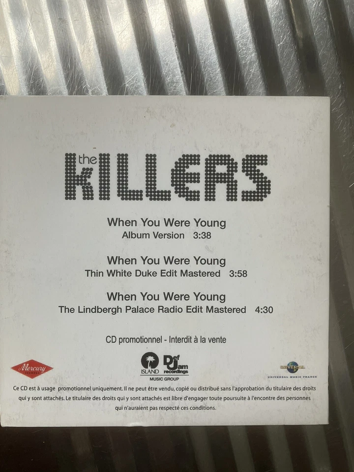 THE KILLERS - RARE 8x WHEN YOU WERE YOUNG CD SINGLE + PROMO COLLECTION. - Bild 2 von 4