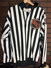 Vintage PARE 1992 NHL All Star Game Game Used Hockey Referee Linesman Jersey