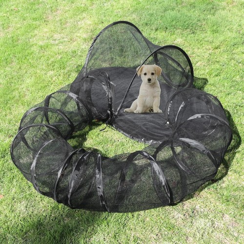 Versatile Outdoor Cat Tent with 21.5" Zipper Door - Ideal for Cats & Small Pets - Bild 11 von 11