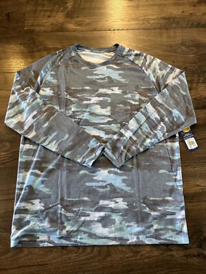 Sweat Capuche Pêche Homme HUK Waypoint Edisto 2XL Camo Gris Stretch