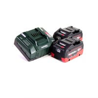 Metabo Lihd 2X Akkupack 18V 8,0 Ah (625369000) + LadegeräT Asc 145 (627378000 )