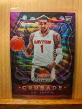 Obi Toppin #87 2020 Prizm Draft Picks PURPLE WAVE Crusade PRIZM Rookie  H0138A