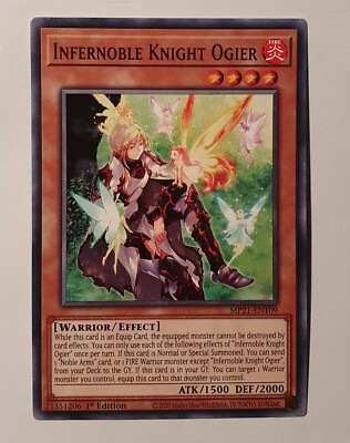 Infernoble Knight Ogier Comun Yugioh | Meses Sin Interés