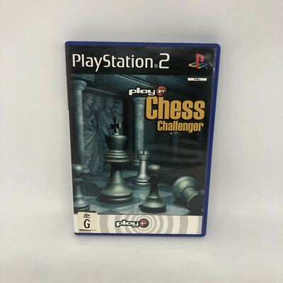 PLAY IT CHESS CHALLENGER PlayStation 2 PS2 Complete PAL Game V GOOD CONDITION