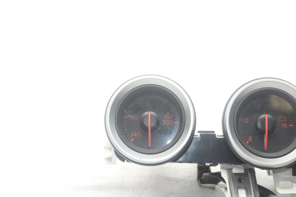 Nissan 370Z Z34 2016 cupé #186 medidor de aceite voltios pantalla centro tablero indicador Foto 2 de 4