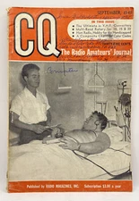 CQ The Radio Amateurs Journal ARRL American Radio Relay League September 1949