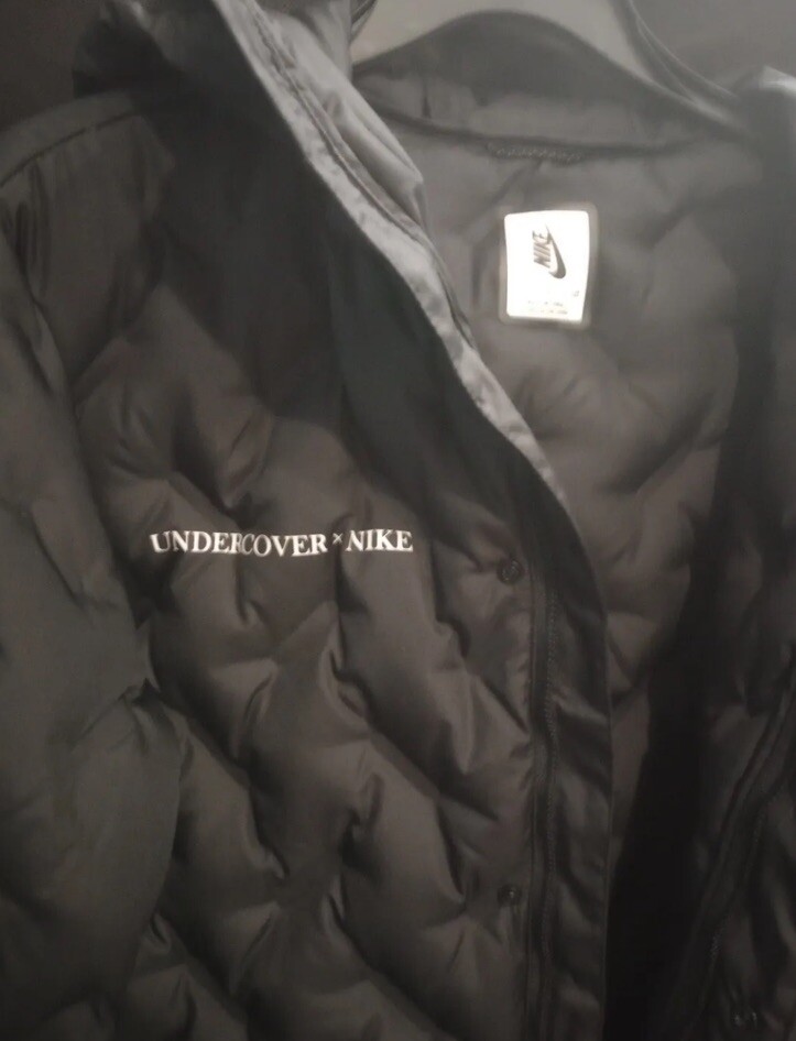 NIKE x Undercover Chaos Balance Black Fishtail Parka w/ 2-in