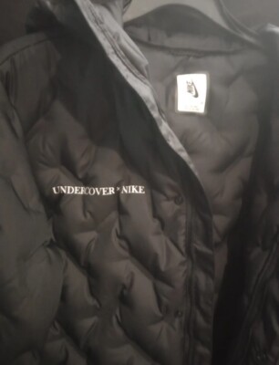 NIKE x Undercover Chaos Balance Black Fishtail Parka w/ 2-in-1