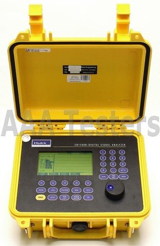 Sunrise Telecom Hukk CR1200R Digital Signal Analyzer DOCSIS CR1200 Sunrise Telecom Hukk CR1200R Digital Signal Analyzer DOCSIS CR1200