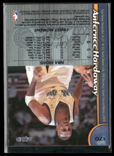 1998-99 Finest #170 Anfernee Hardaway - Picture 2 of 2