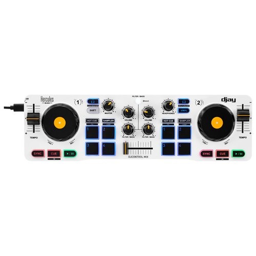 Hercules DJControl Mix White: Crea i tuoi Mix su TikTok e Instagram