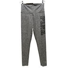 Victoria's Secret Pink Ultimate Leggings Women's Small Electric Heather Gray EUC