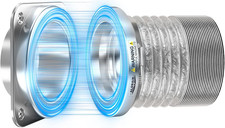 Magnetic Dryer Vent Connector Kit  DV180 Airtight Seal Dryer Vents Coupling  E