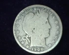 New Listing1900  Barber Half Dollar (silver)