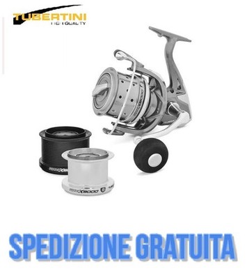 Fishing Reel Tubertini Wavex 3 Bobbins Surf Casting Sea Fishing Sporty