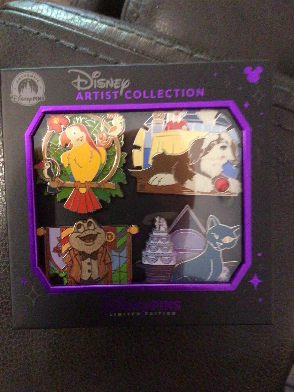 2026 Disney Parks Artist Series - Haunted Mansion Toad Tiki Room Rover 4 Pin Set