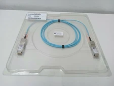 Lot of 5 Dell AOC-Q28-100G-3M-G2 0MVCX6 QSFP28 100GbE Active Optical Cable 3M