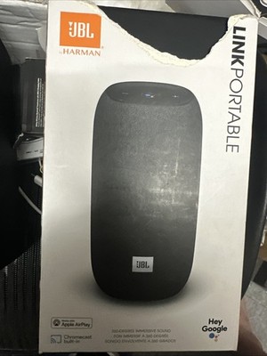 JBL Link Portable Smart Speaker Wi-Fi and Bluetooth