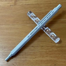 New Discontinued OHTO Auto Silver Hex Needle Point Ballpoint Pen