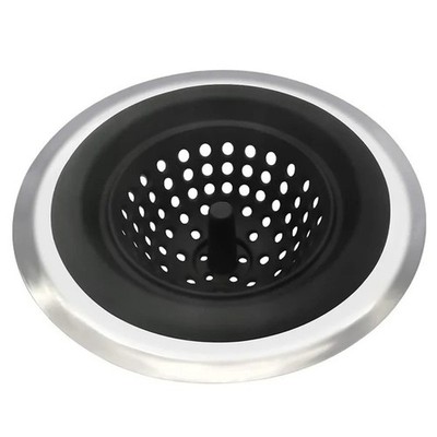 Silikon Spüle Sieb Haarfänger Küche Abfluss Filter Anti Verstopfung Stopper
