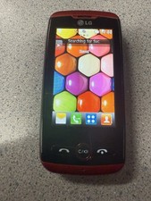 LG Exchange AN270 - Red and Black  nTelos  Very Rare CDMA Slider Phone