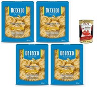 De Cecco Fettuccine N°233 Bandnudeln Hartweizen Pasta 4X500G +Polpa