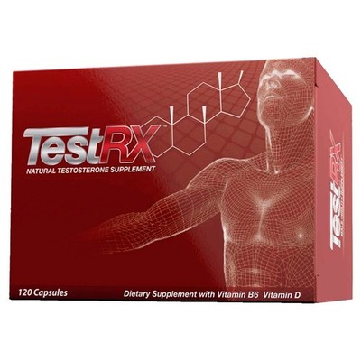 TestRX 1 Box 120 Capsules Men s Vitality Support by Leading Edge Health