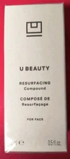 U Beauty Resurfacing Compound 15ml 0.5fl oz NIB Sealed