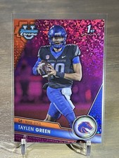 2023 Bowman University Chrome 1st Taylen Green Fuchsia Mini Diamond #7/150