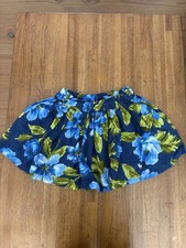 Abercrombie  Fitch Girls Size Large Skirt Floral Print