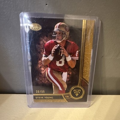 Topps 2015 Triple Threads Steve Young Gold 28/99 San Francisco 49ers #63