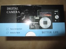 CMOS 8 Digital Camera 36MP Camera 16x Zoom 2 Batteries, Cable And Case RoHS