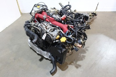JDM SUBARU IMPREZA WRX STI 2.0L V4 EJ207 TURBO 8TH GEN ENGINE & TRANS 2004 2005