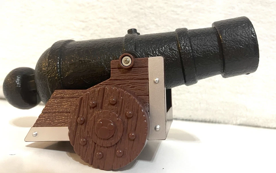 迪士尼加勒比海盗海盗大炮发射器玩具大炮仅无弹药 — 第 4/4 张图片