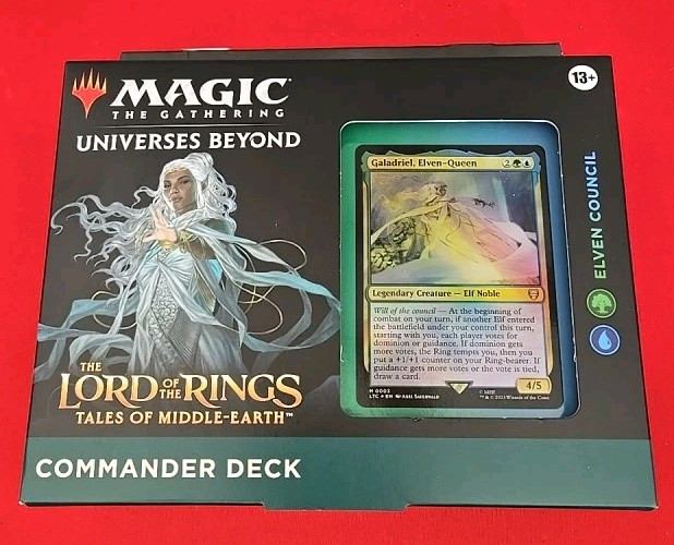Elven Council LotR Commander Deck Lord Of The Rings MTG | eBay Elven Council LotR Commander Deck Lord Of The Rings MTG | eBay