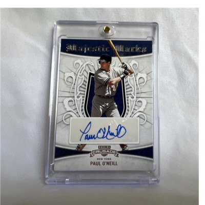 2024 PANINI CRUSADE MAJESTIC MARKS PAUL O'NEILL AUTOGRAPH #MM-PO BASEBALL