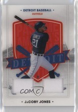 2021 Panini Chronicles America's Pastime Dual Swatches JaCoby Jones #58 11e1