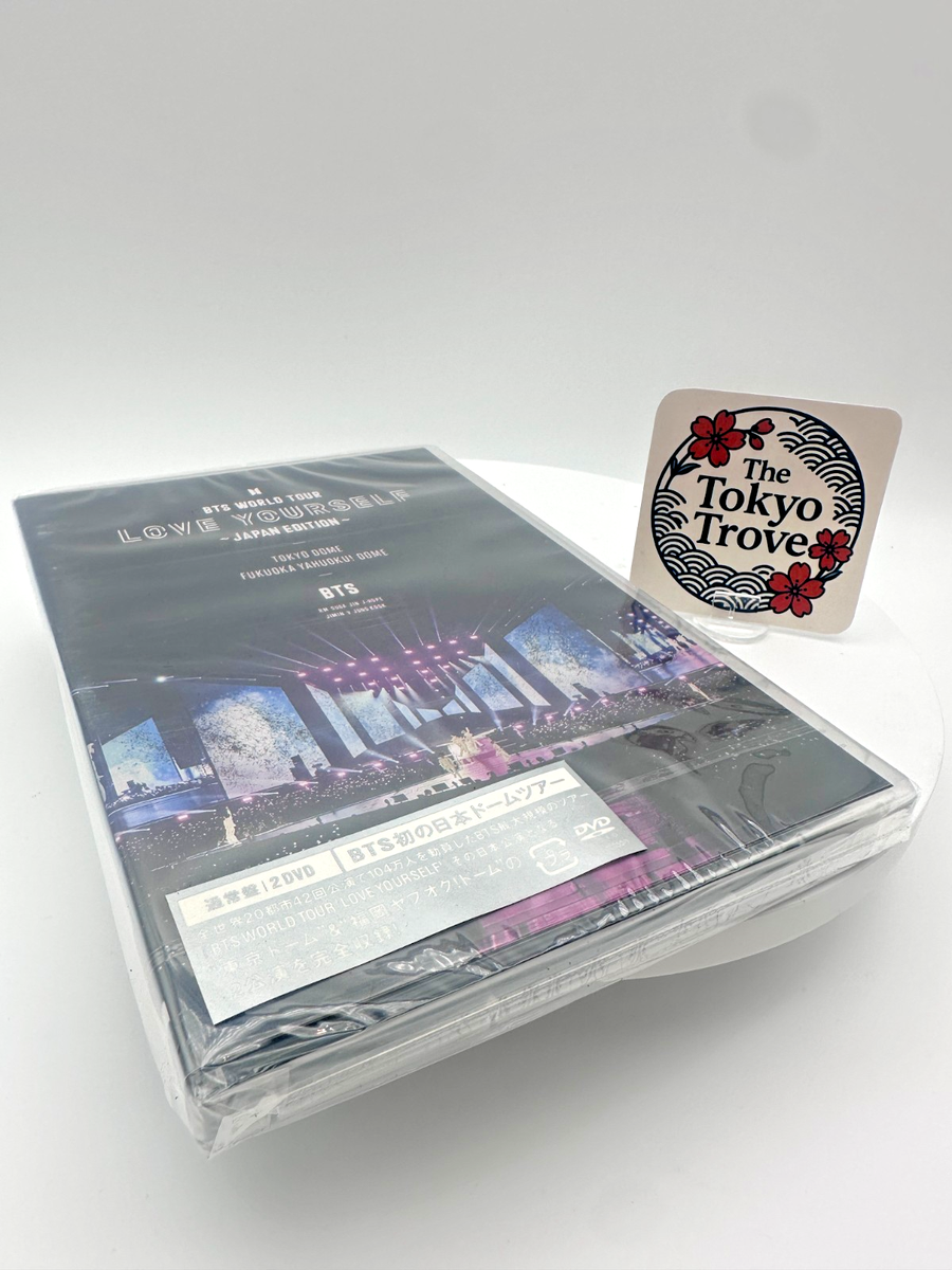 BTS LOVE YOURSELF Japan Tour Standard Edition 2 DVD Tokyo Fukuoka
