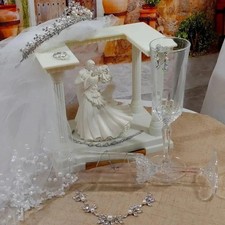 ( New Arrival )  Gorgeous Bridal Tiara Set  (...