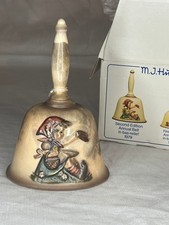 M.J. HUMMEL 1979 Second Edition Annual Bell In Bas-Relief by Goebel W/Box