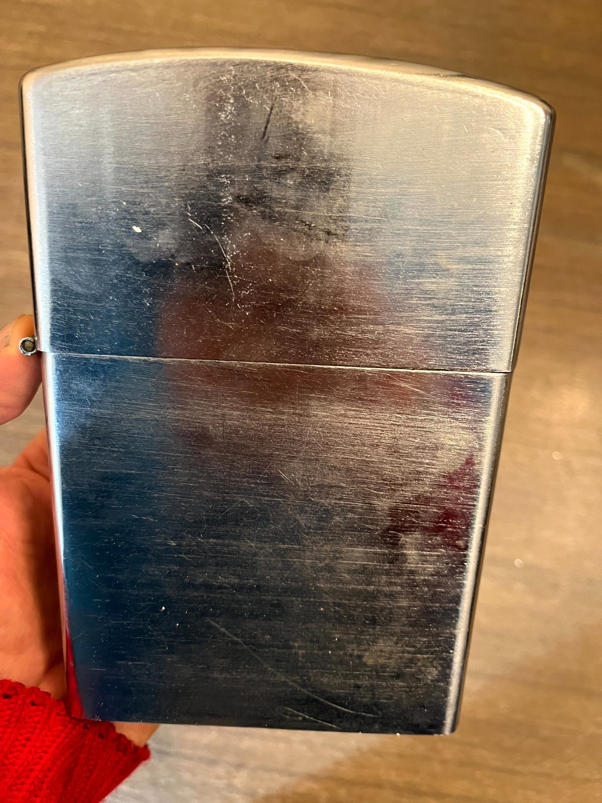 Brushed Chrome Man Cave Table Style