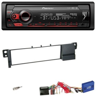 Pioneer CAN Bus USB DAB Bluetooth Car Stereo for BMW 3 Series E46 2002-2007 Black